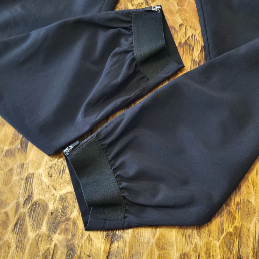 Primo Golf Joggers Mens Black Performance Tapered Ankle Zip Pants - Picture 5 of 6
